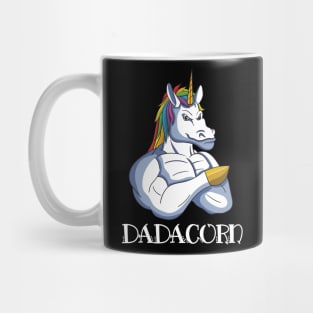 Dadacorn Dad Of The Unicorn Girl Mug